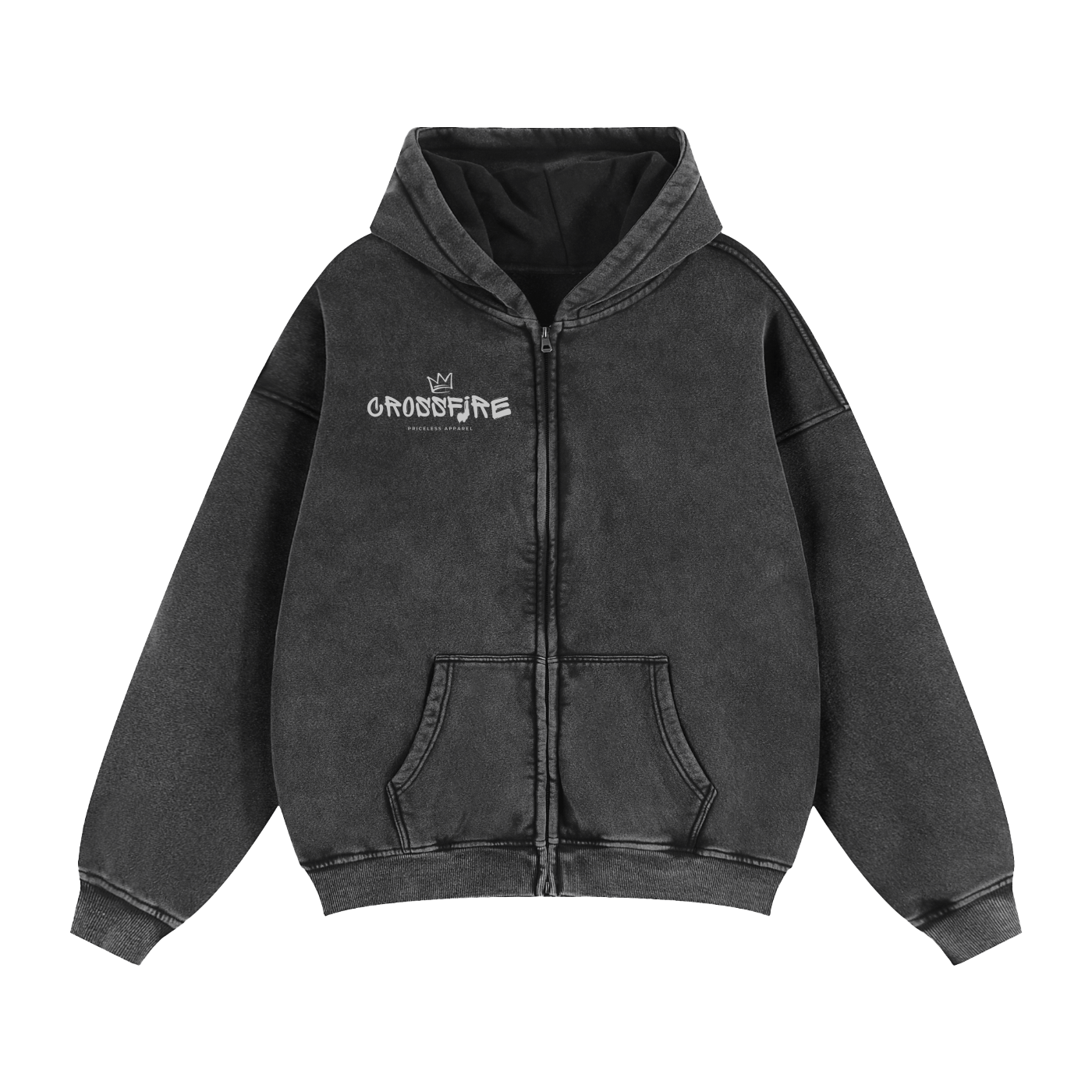 Heart War Zip Up