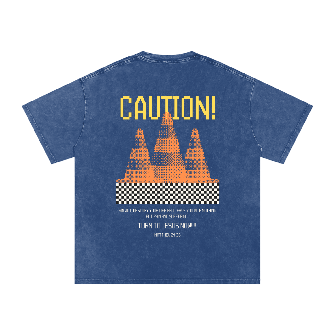Caution Tee