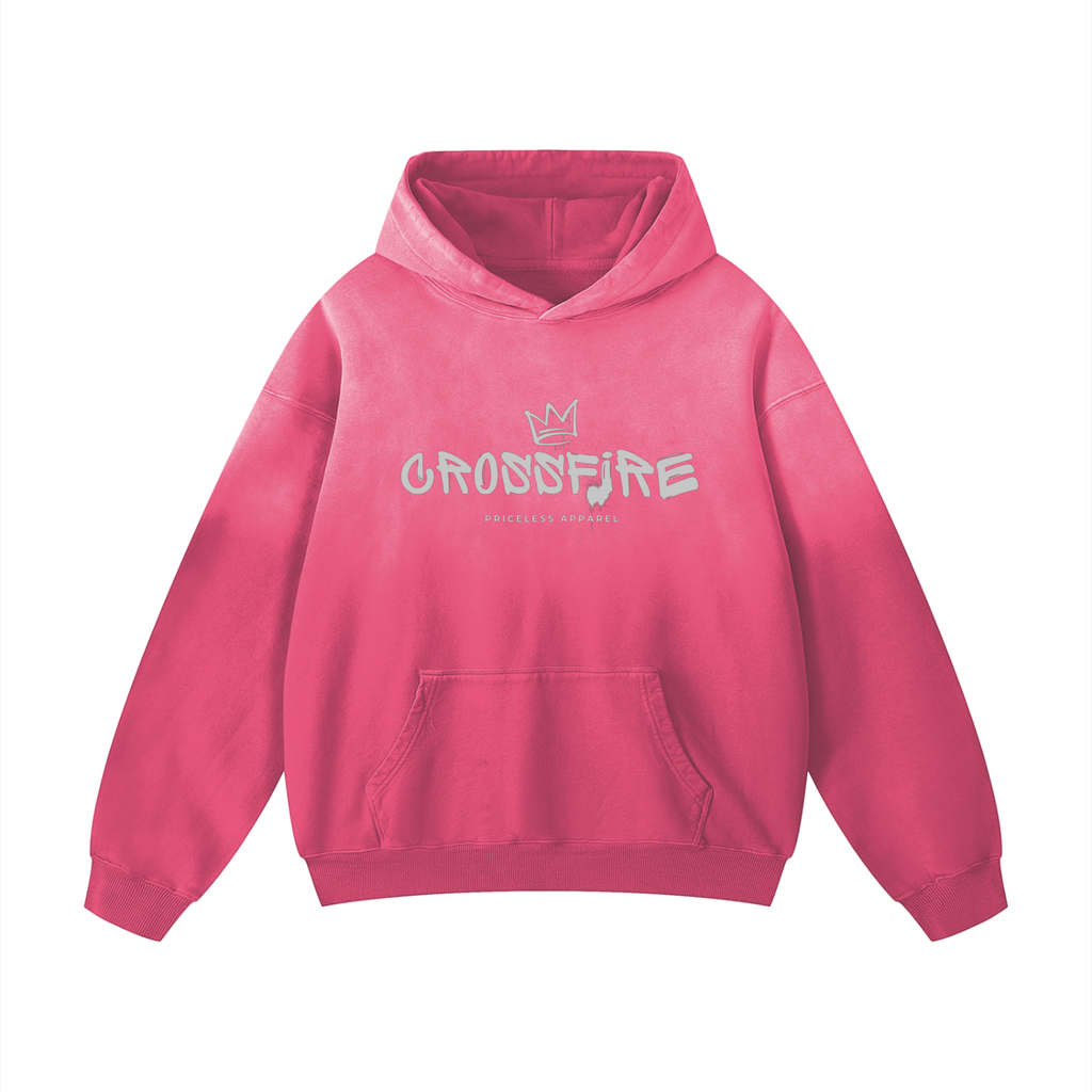 Heart War Hoodie - Pink