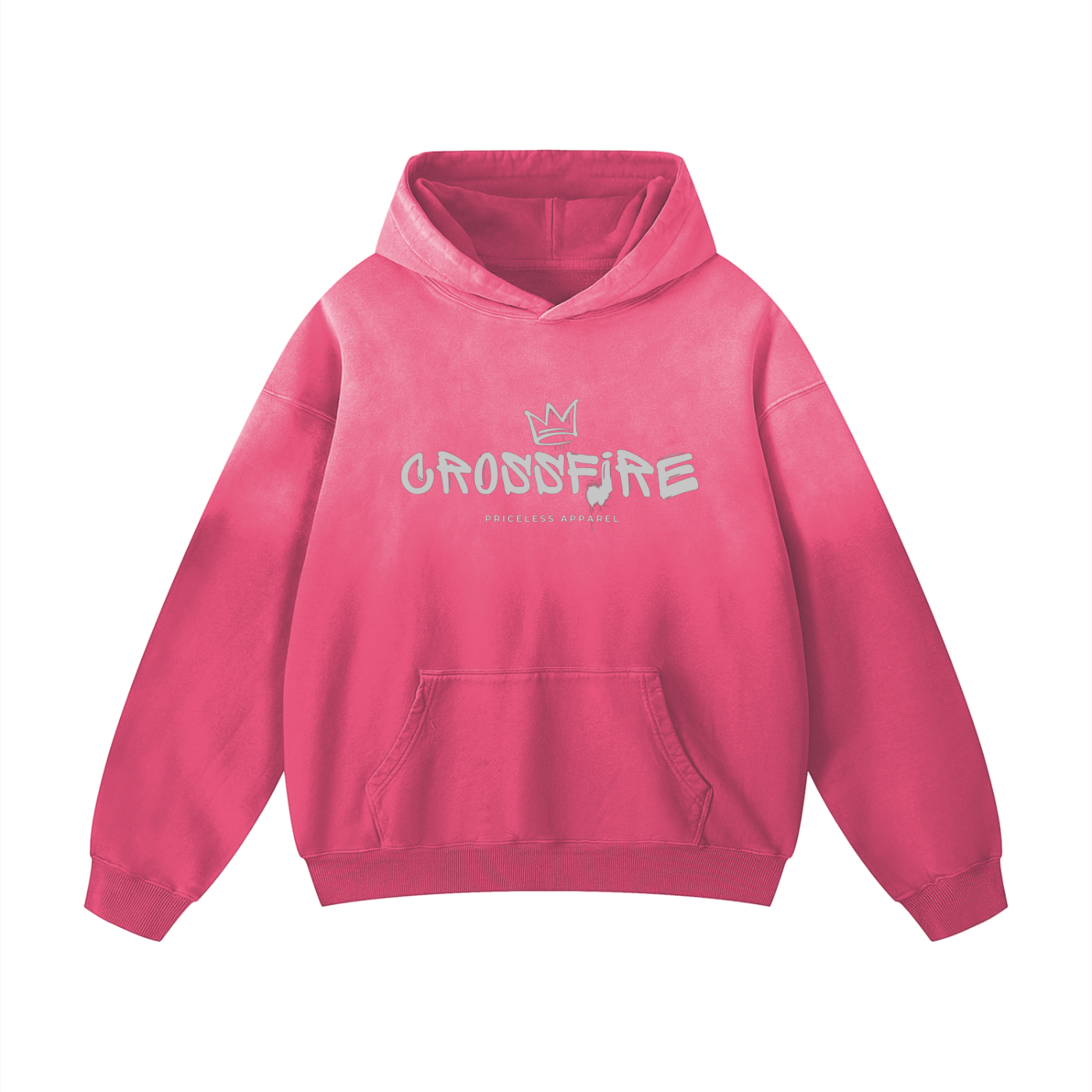 Heart War Hoodie - Pink