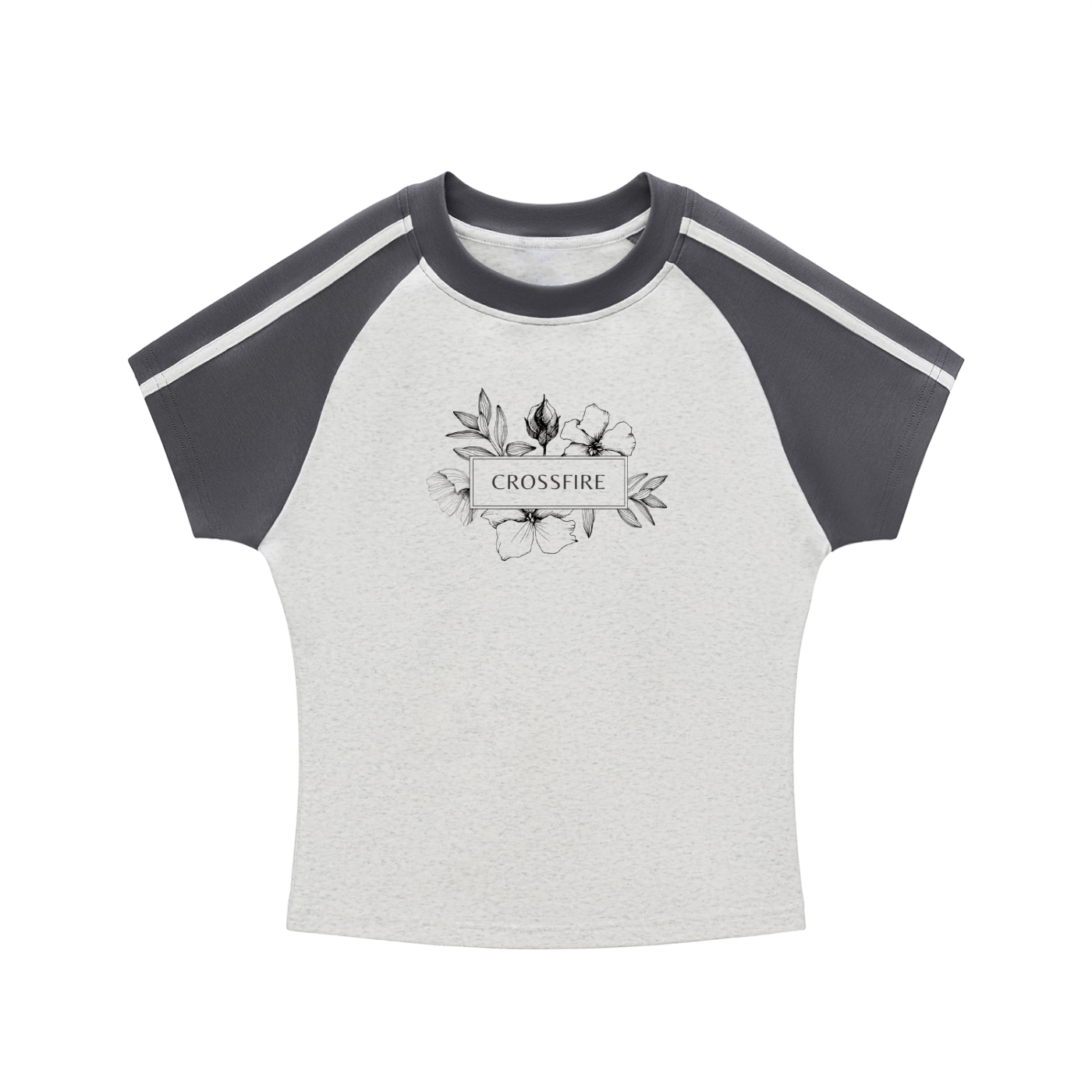 Floral War Tee
